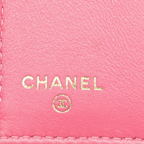 Chanel Porte-cartes Lambskin Boy Flap Compact Wallet rose (Image 25)