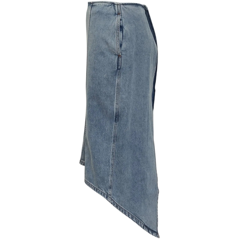 J.W.Anderson Maxirock Gonna Midi blau(Image 3)
