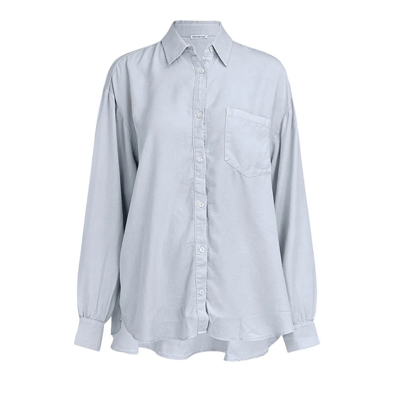 True Religion Bluse Bluse grau