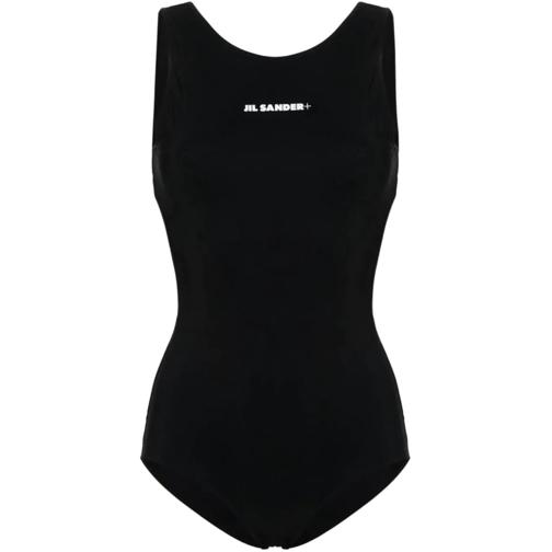 Jil Sander  Logo Swimsuit Black schwarz