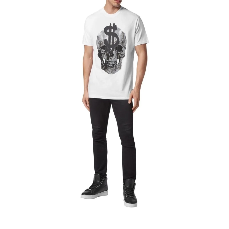 Philipp Plein T-Shirt T-Shirt Skull weiss(Image 4)