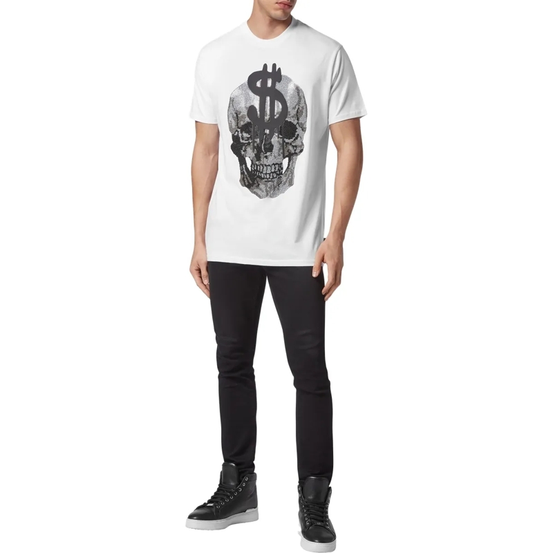 Philipp Plein T-Shirt T-Shirt Skull weiss(Image 5)