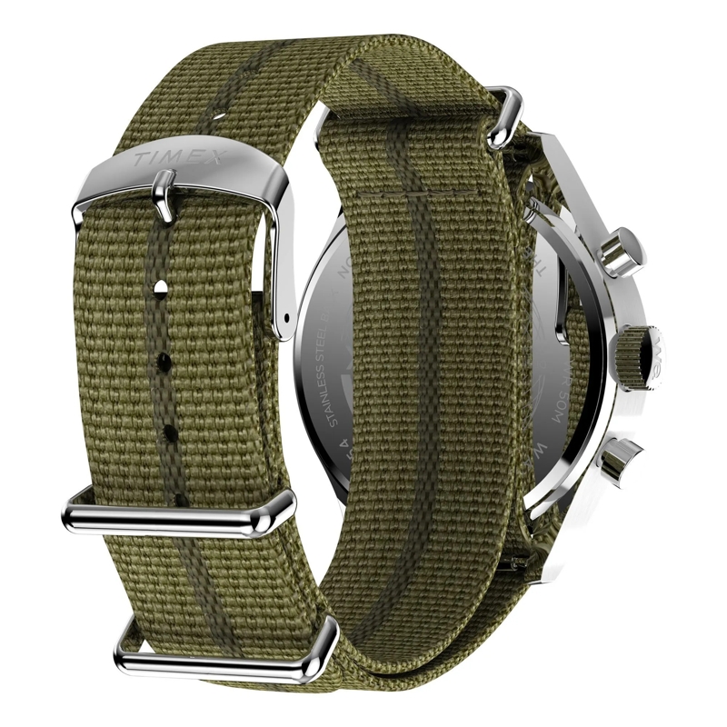 Timex Quarzuhr Quarz-Chronographenuhr Timex Weekender New England grün(Image 4)