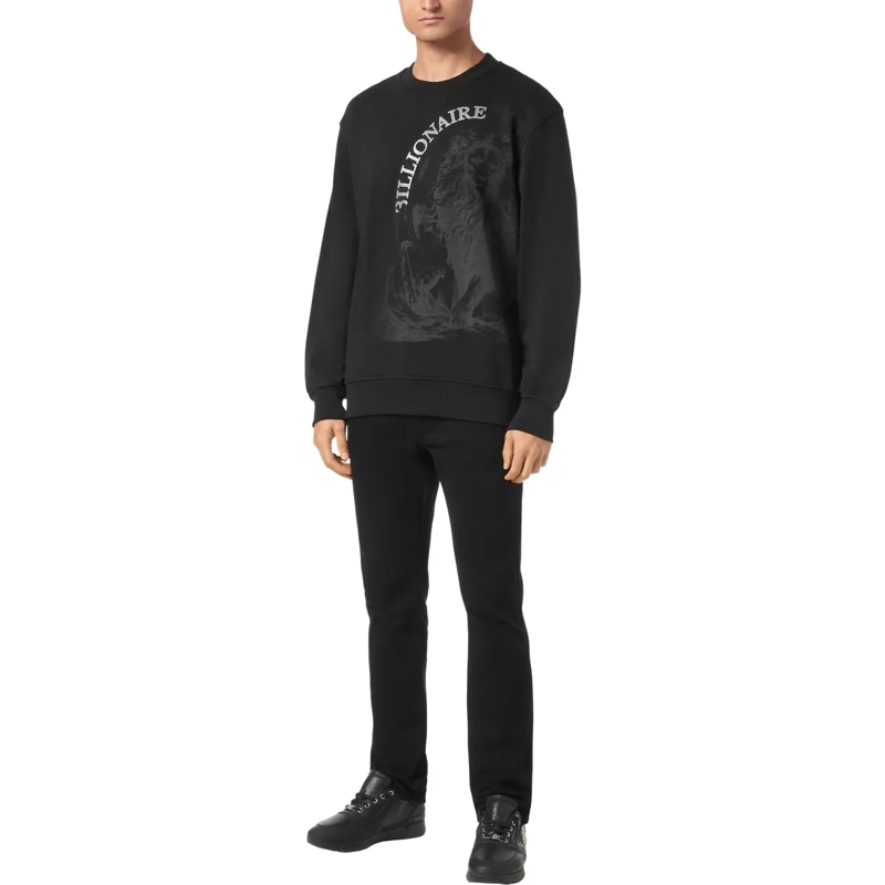 BILLIONAIRE Top Sweatshirt schwarz(Image 3)