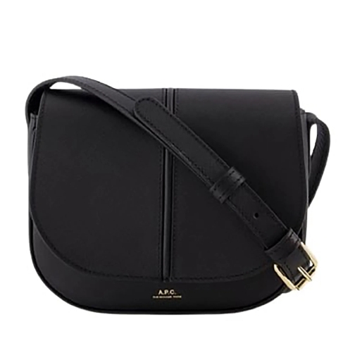 A.P.C. Saddle Bag Crossbody Bag Black