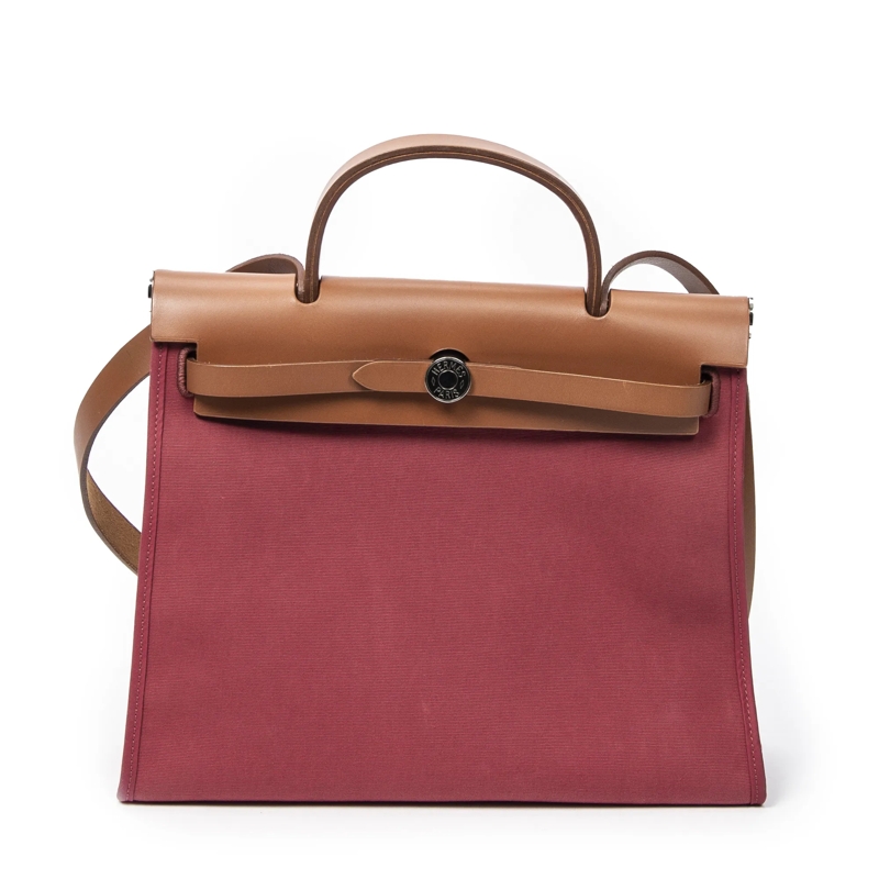 Hermès Crossbody Bag Herbag Zip PM fuschsia