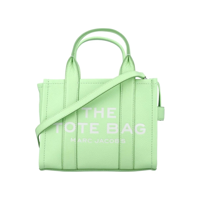 Marc Jacobs Tote The Mini Tote Leather Bag Green