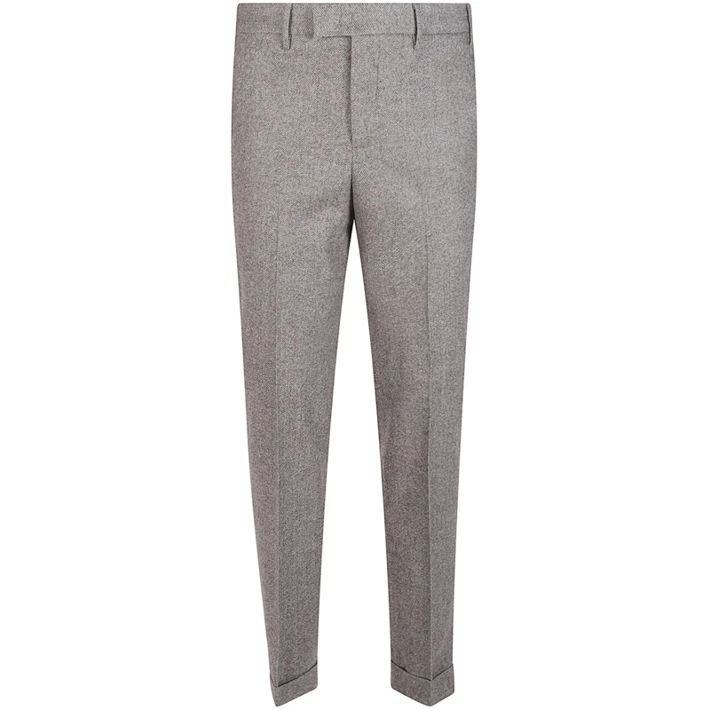 Pt Torino Slim-Fit-Jeans Master Flat Front Pant Brown braun