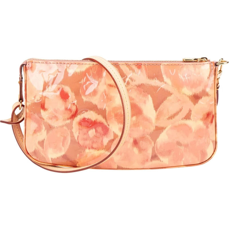 Louis Vuitton Schultertasche Louis Vuitton Limited Ikat Roses NM Pochette Acces rose