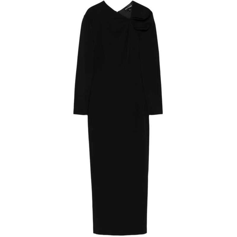 Emporio Armani Maxikleid Dresses Black schwarz