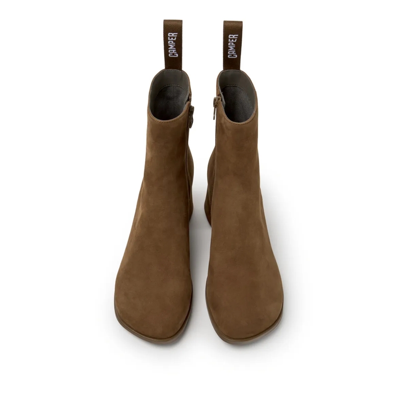 Camper Stiefel Der neue feminine Absatzschuh für den Alltag ist i mittel-braun(Image 5)