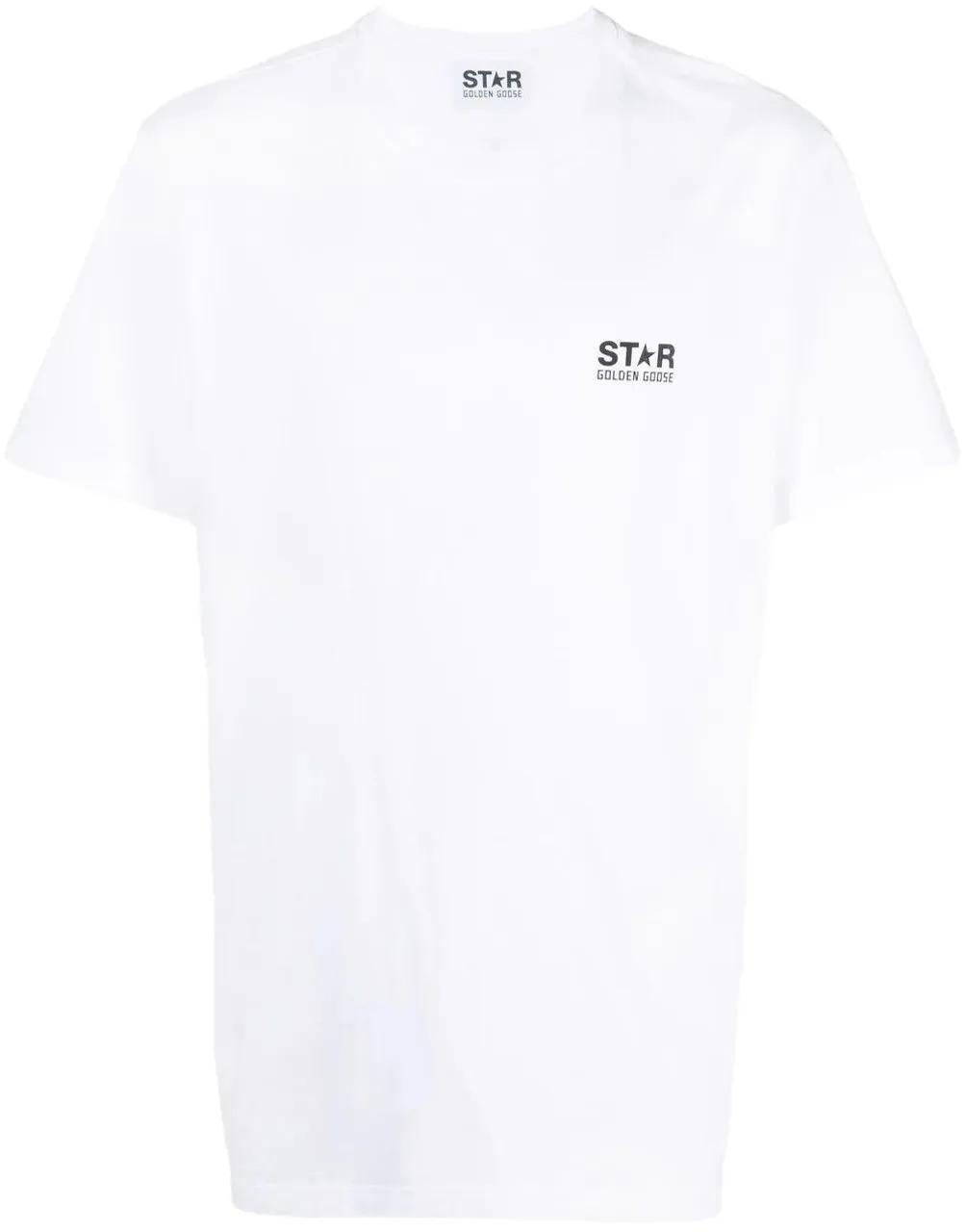 Thumbnail - Golden Goose - T-shirts And Polos White - Größe M - weiß