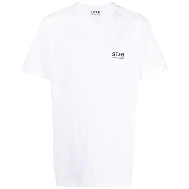 Golden Goose T-shirt T-Shirts And Polos White Black schwarz