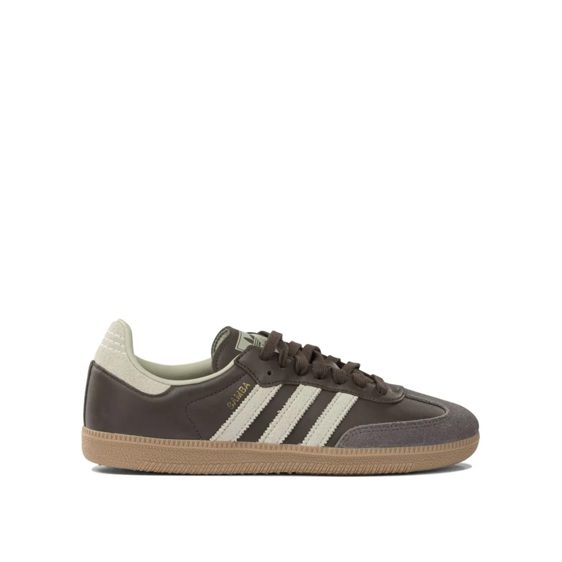 adidas Originals Lage-top sneaker Suede And Leather Low-Top Sneakers Brown