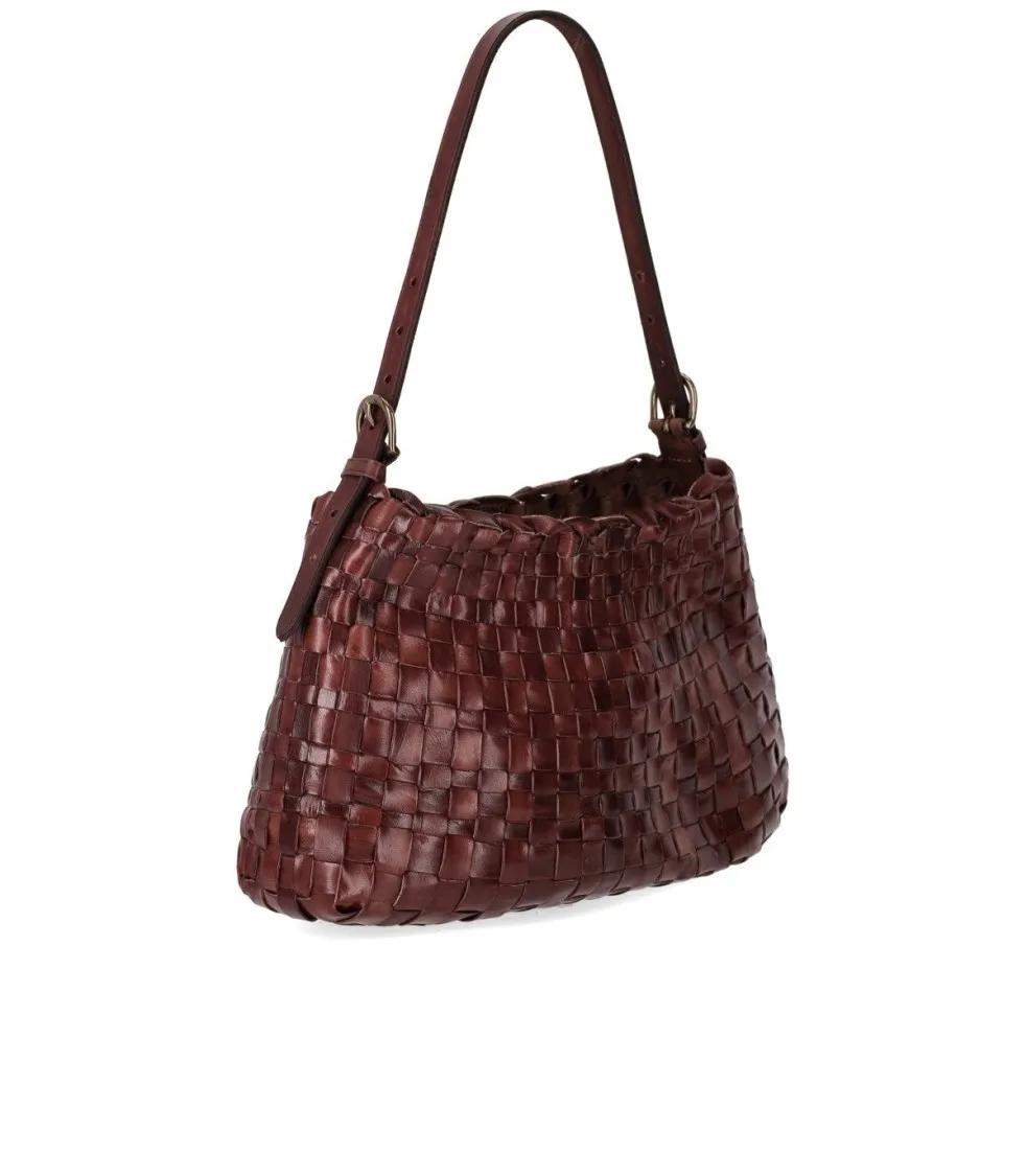 DRAGON DIFFUSION Hobo bags Hobo Salvage Bruciato Shoulder Bag in bruin