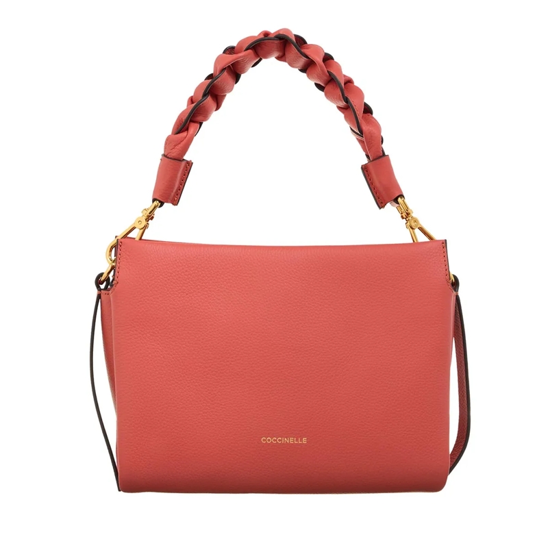 Coccinelle Crossbody Bag Boheme Grana Double Grena.Red/Rosew