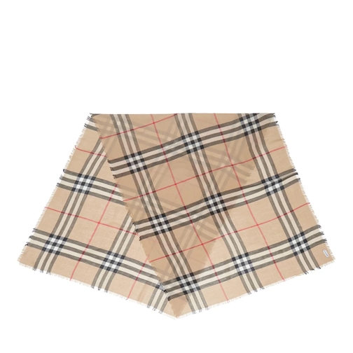 Burberry Lightweight Wool Archive Beige Wollschal