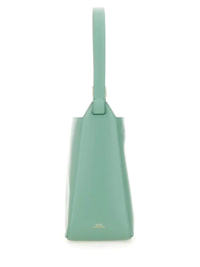 A.P.C. Hobo bags Virginie Small Bag in groen