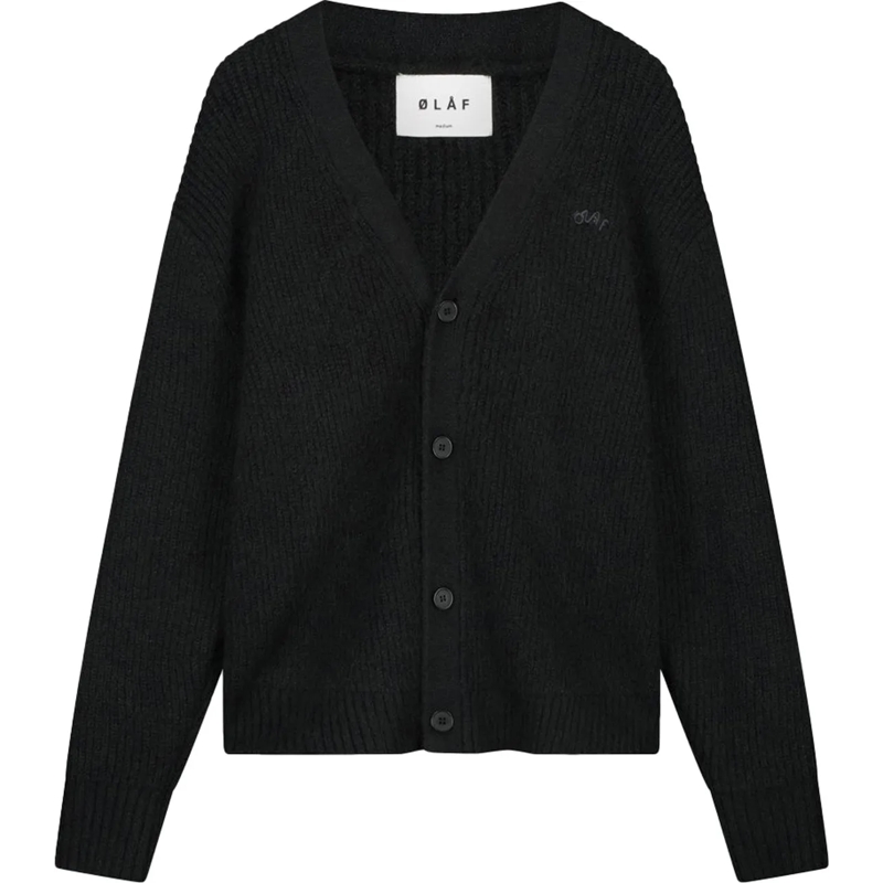 ØLÅF  gilet black schwarz