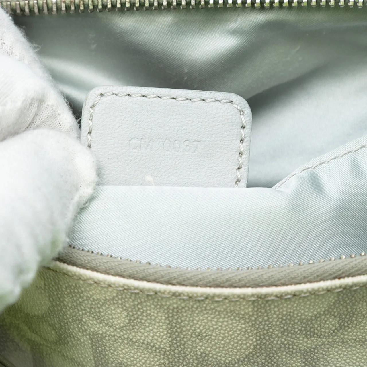 Thumbnail - Christian Dior Hobo Bags - Oblique Coated Canvas Romantique Shoulder Bag - Gr. unisize - in Weiß - für Damen