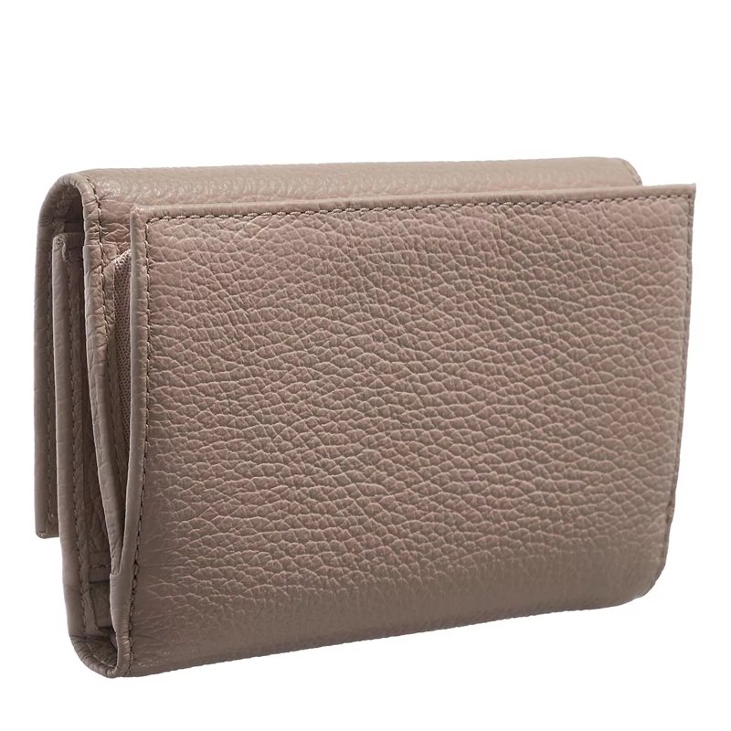 Coccinelle Tri-Fold-Portemonnaie Metallic Soft Warm Taupe(Image 3)
