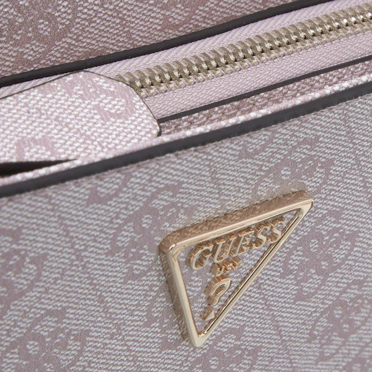 Guess Satchels Noelle Mini Top Zip Shoulder in poeder roze