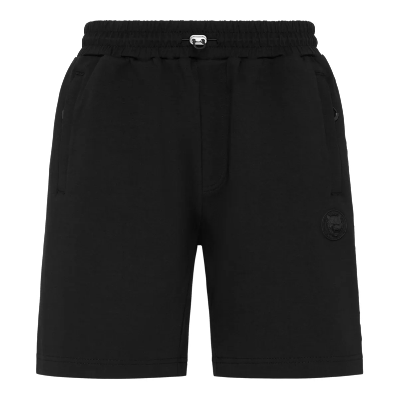 Plein Sport Shorts Jogging-Shorts schwarz