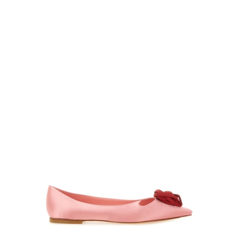 Roger Vivier Ballerines "Rose Vivier" Ballerina Pink