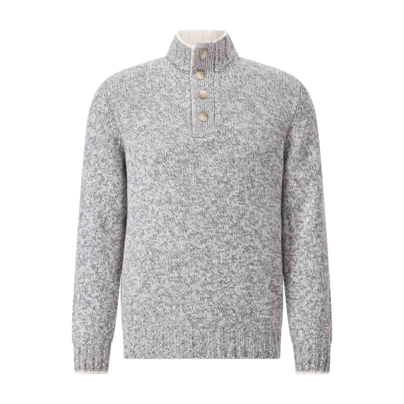 Gran Sasso Pull Pullover aus Schurwolle Grau