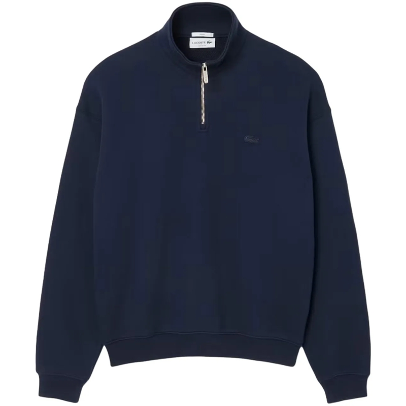 Lacoste  Heavy Fleece Zipper Sweatshirt blau