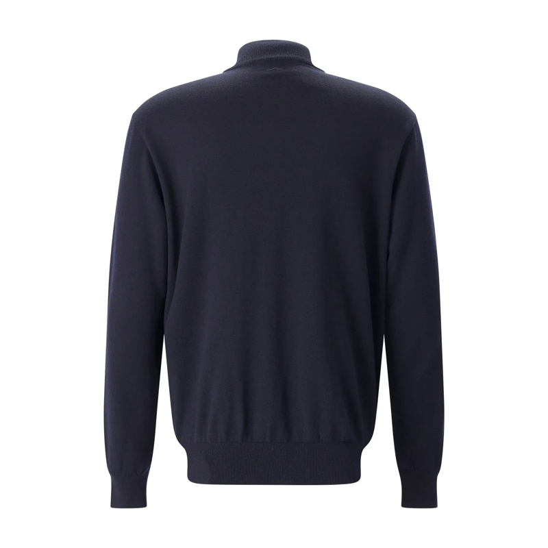 Paul & Shark Strickjacke Strickjacke aus Wolle blau(Image 3)