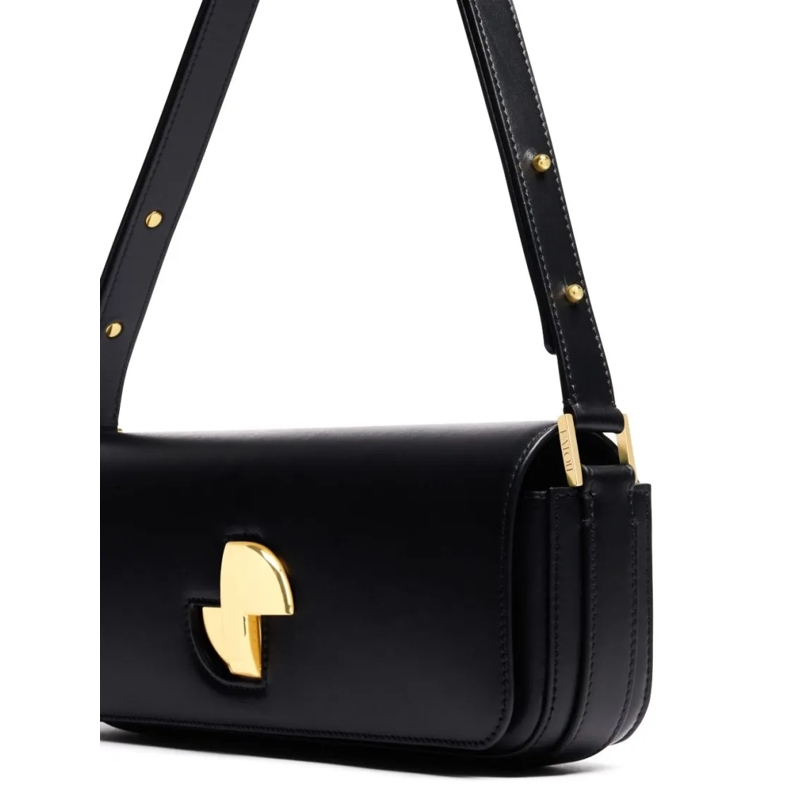 Patou Schultertasche Rectangular Black Bag Black