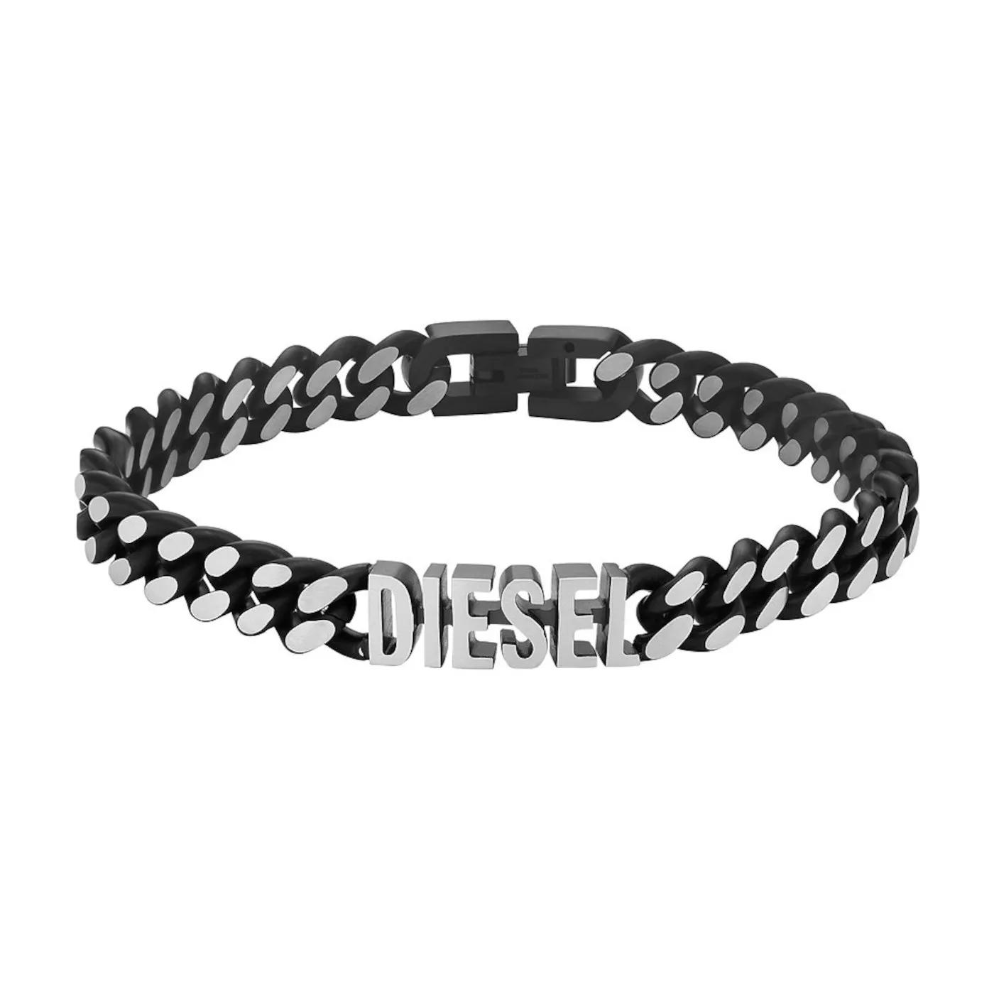 Diesel Armbänder - Diesel Steel Silberfarbene Armband DX1386040 - Gr. ONE SIZE - in Silber - für Damen