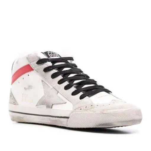 Golden Goose Low-Top Sneaker - Mid-Star Sneakers - Gr. 39 (EU) - in Weiß - für Damen