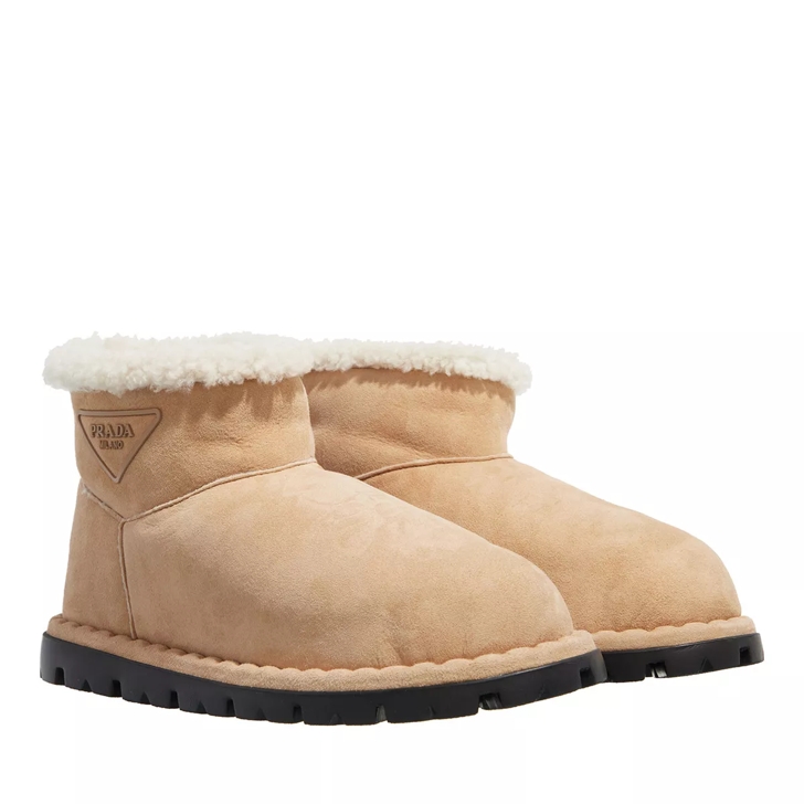 Prada fluffy discount boots