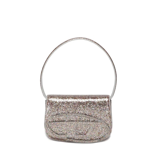 Diesel Schoudertas Glitter Effect Shoulder Bag Gold