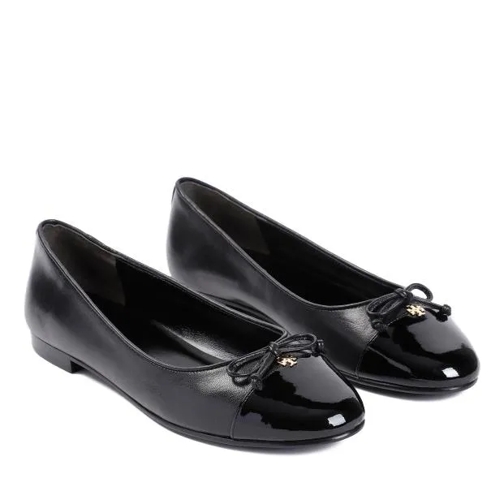 Tory Burch Bow Ballet Black Ballerina