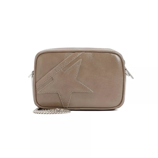 Golden Goose Ash Calf Leather Mini Star Bag Brown Camera Bag