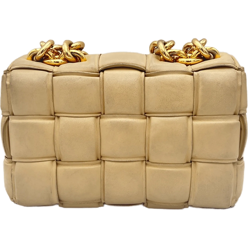 Bottega Veneta Sac à bandoulière Bottega Veneta Padded Cassette Chain - Porridge beige(Image 5)