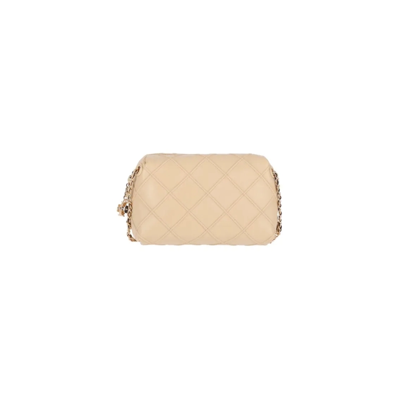 Tory Burch Sac à bandoulière Mini Shoulder Bag "Fleming" – Ivory Neutrals