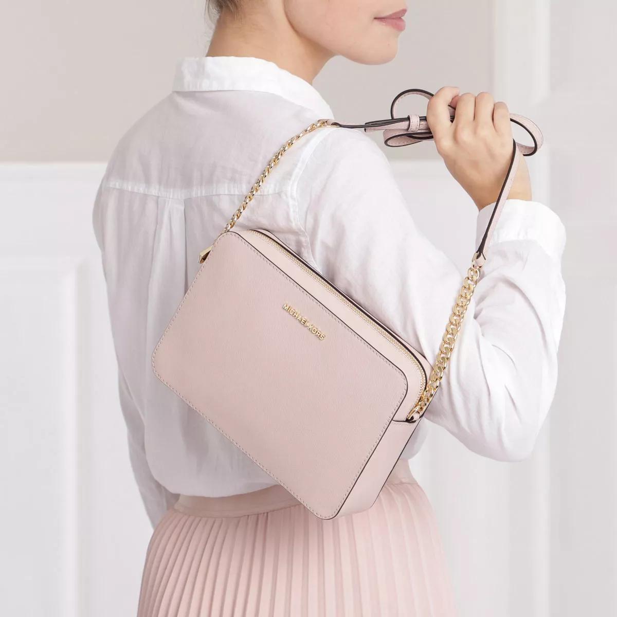 Michael kors jet set crossbody soft clearance pink