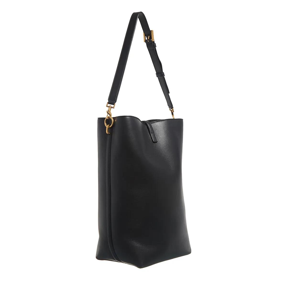 Saint Laurent Bucket bags Slouchy Bucket in zwart