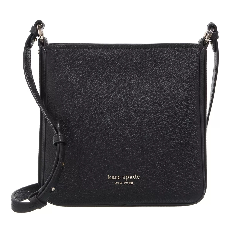 kate spade new york Hudson Pebbled Leather Small Messenger Crossbody Bag