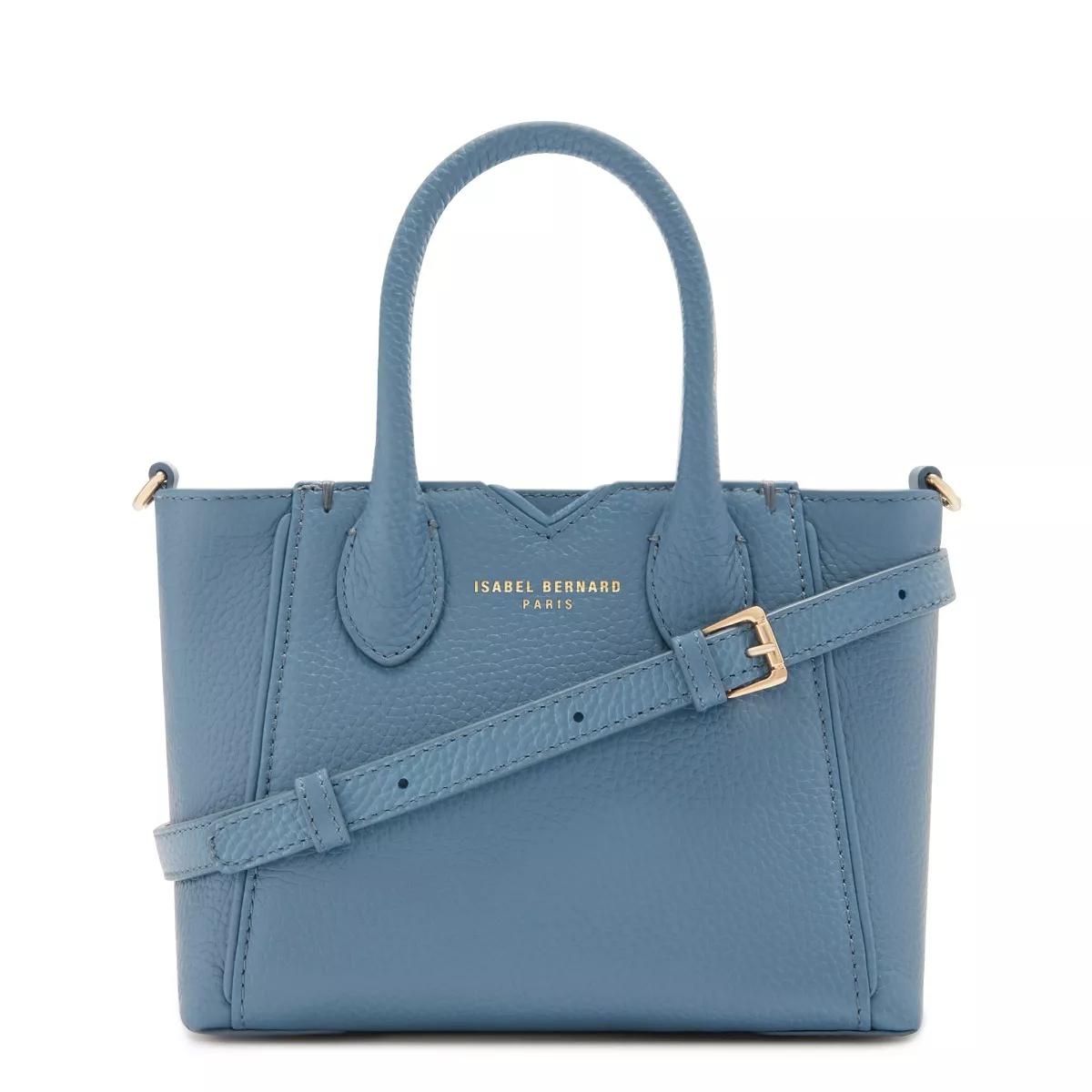 Isabel Bernard Crossbody Bags - Isabel Bernard Honoré Cloe Mini Blaue Handtasche a - Gr. unisize - in Blau - für Damen