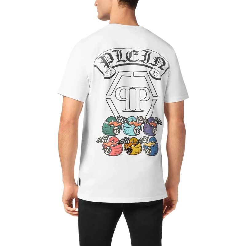 Philipp Plein T-Shirt T-Shirt Duck weiss(Image 2)