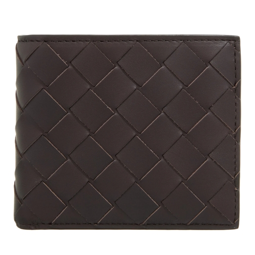 Bottega Veneta Bi-Fold Portemonnaie Intrecciato Bi-Fold Wallet Fondant Brown