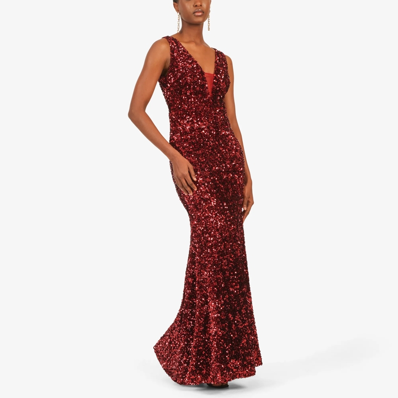 Kraimod Abendkleid Abendkleid burgundy(Image 3)