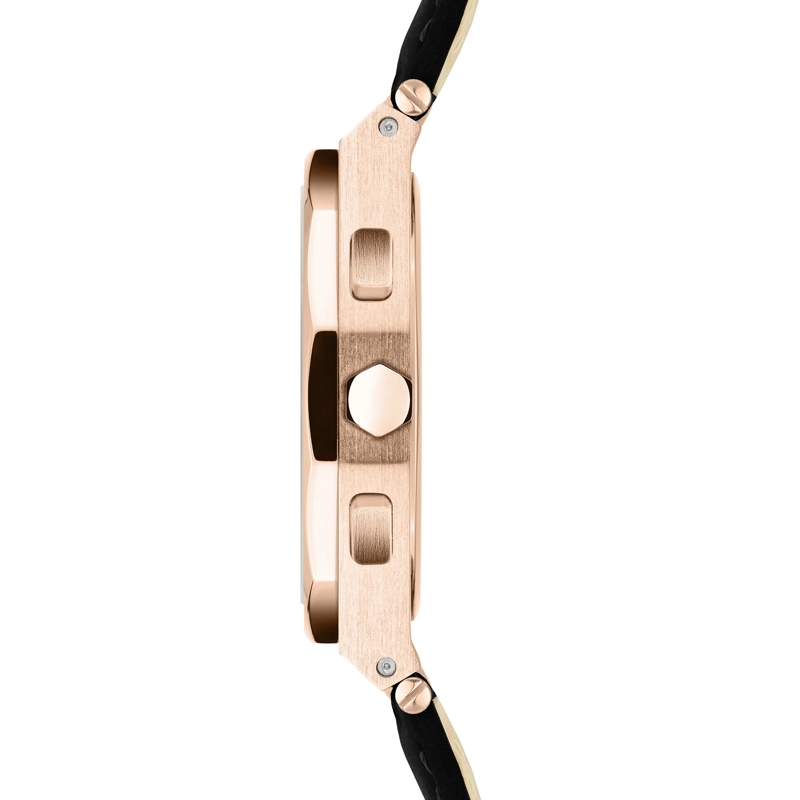 Liebeskind Berlin Chronograph Echtleder Vintage Classic schwarz(Image 4)