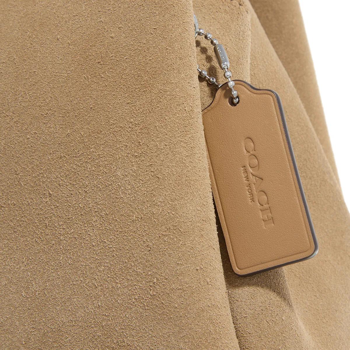 Coach Crossbody bags Mixed Leather Suede Lana Shoulder Bag 23 in bruin