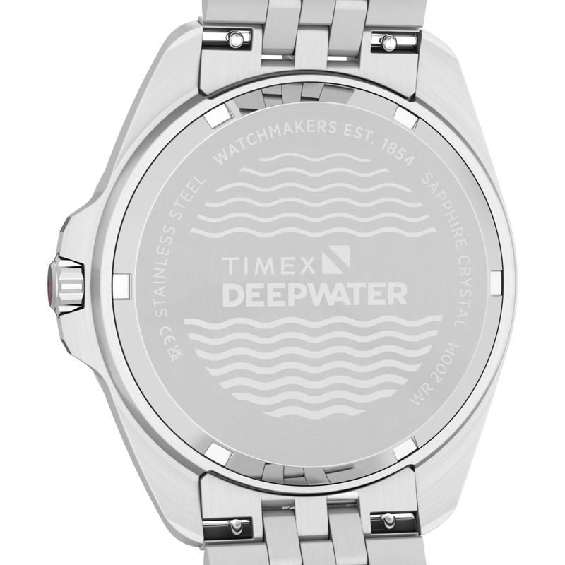 Timex Quarzuhr Quarz-Analoguhr Deepwater Arctic silber(Image 4)